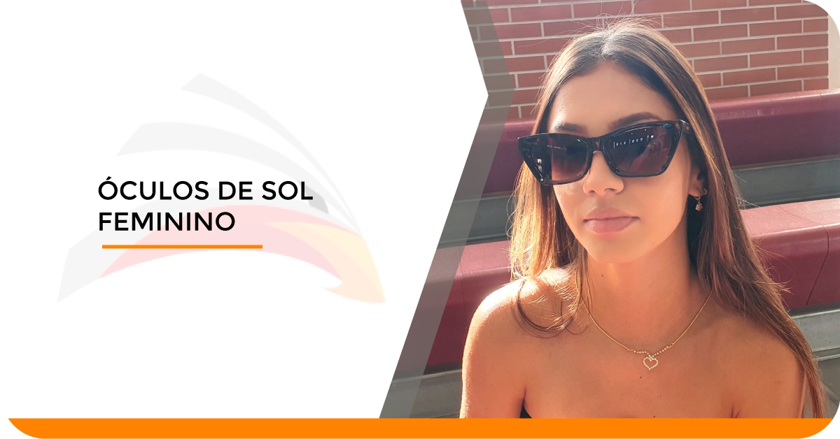 Óculos de Sol Feminino 2024