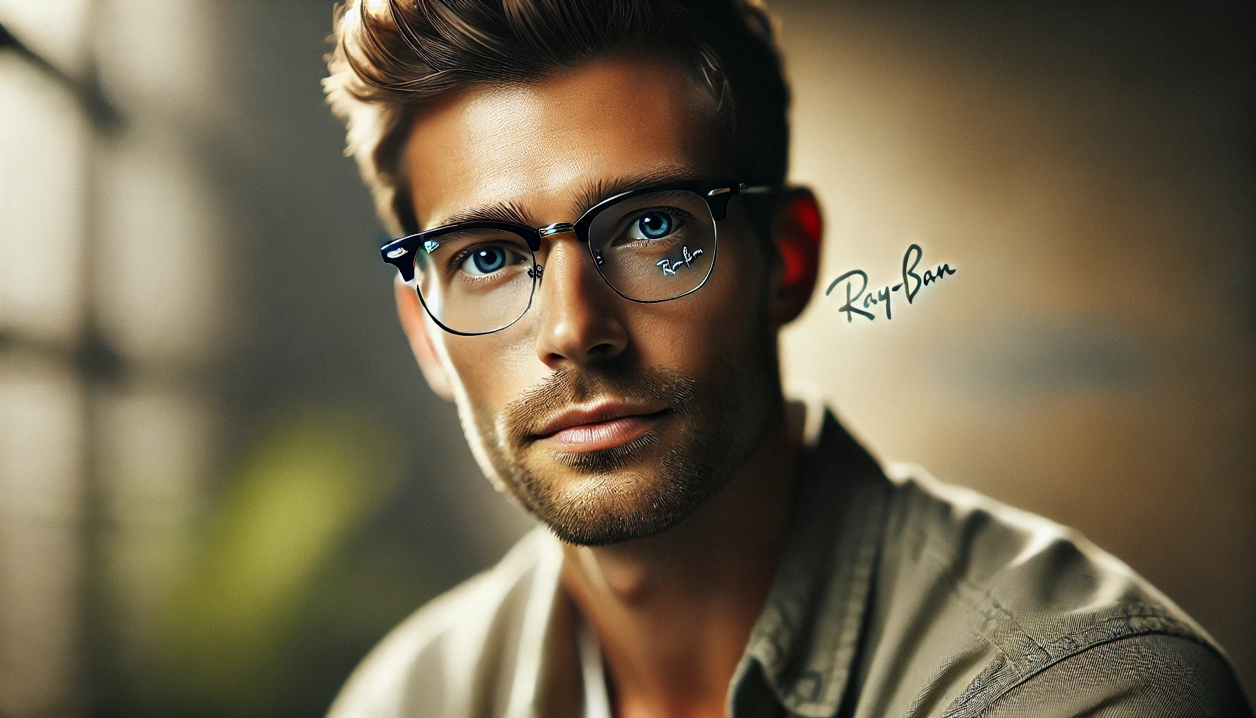 Armação de Oculos Masculino Rayban