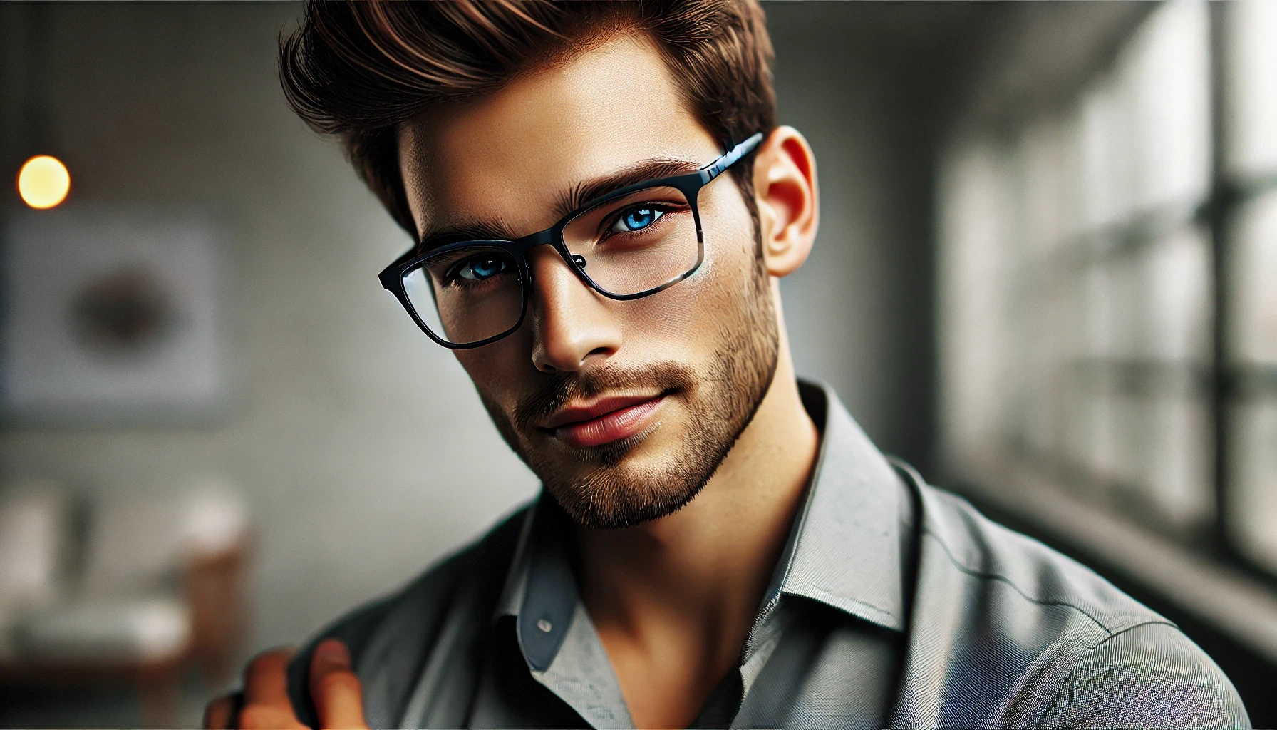 Oculos de Grau Masculino Moderno