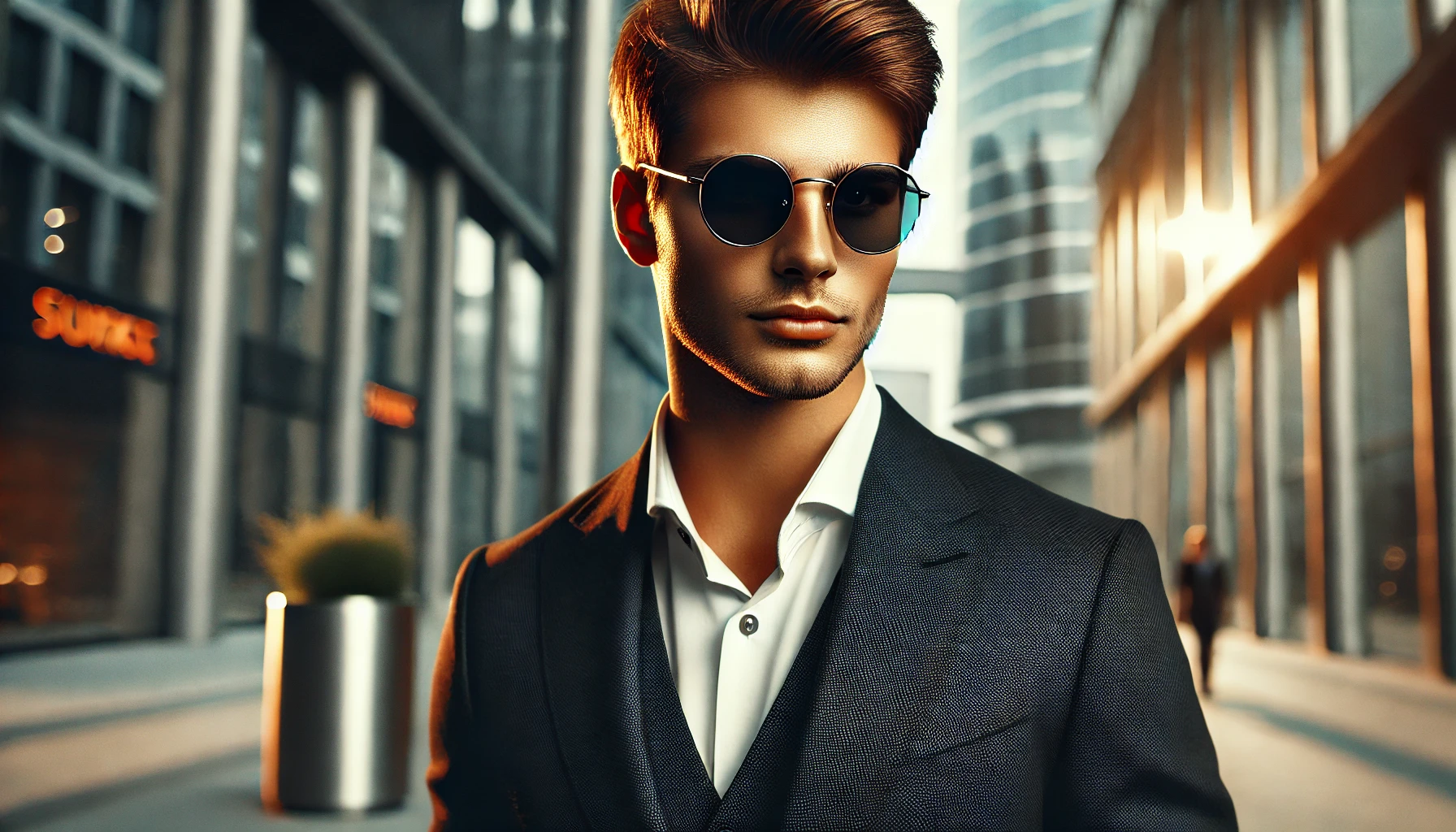 Oculos de Sol Masculino Redondo