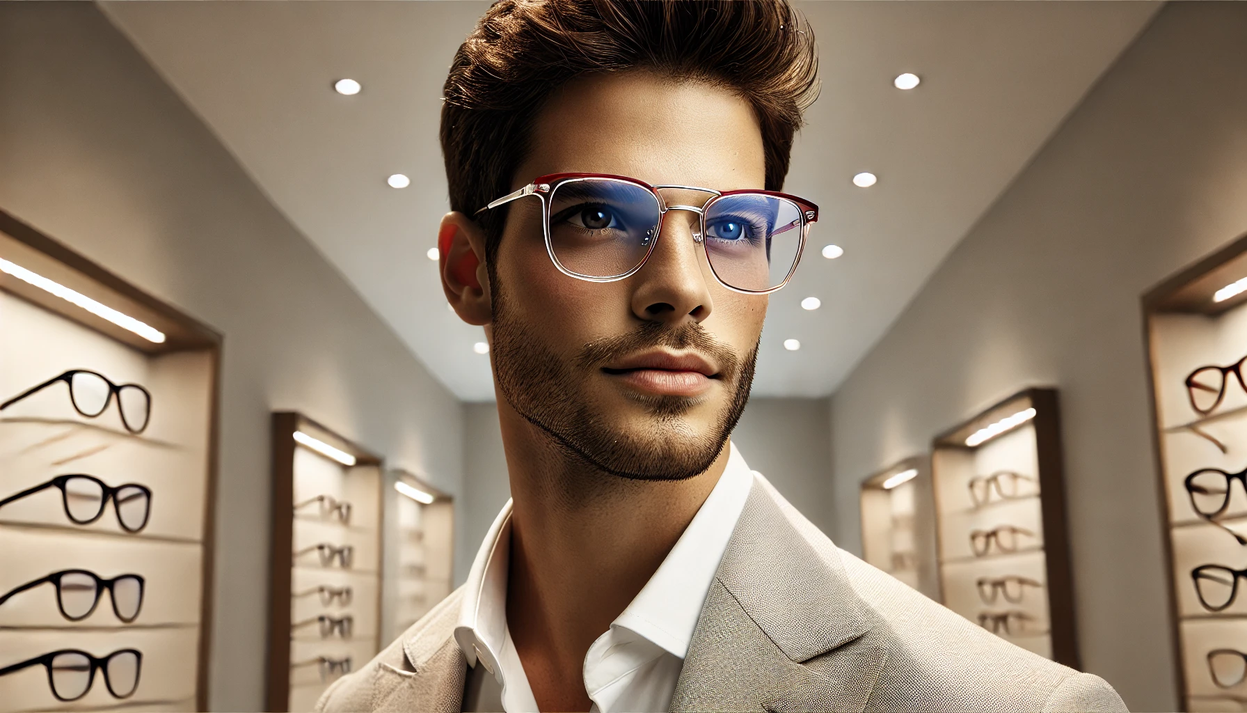 Óculos para Rosto Redondo Masculino