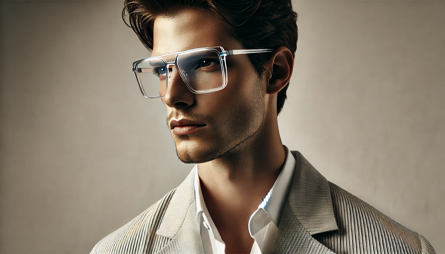 Armação de Oculos Acrilico Transparente Masculino Araçoiaba da Serra SP