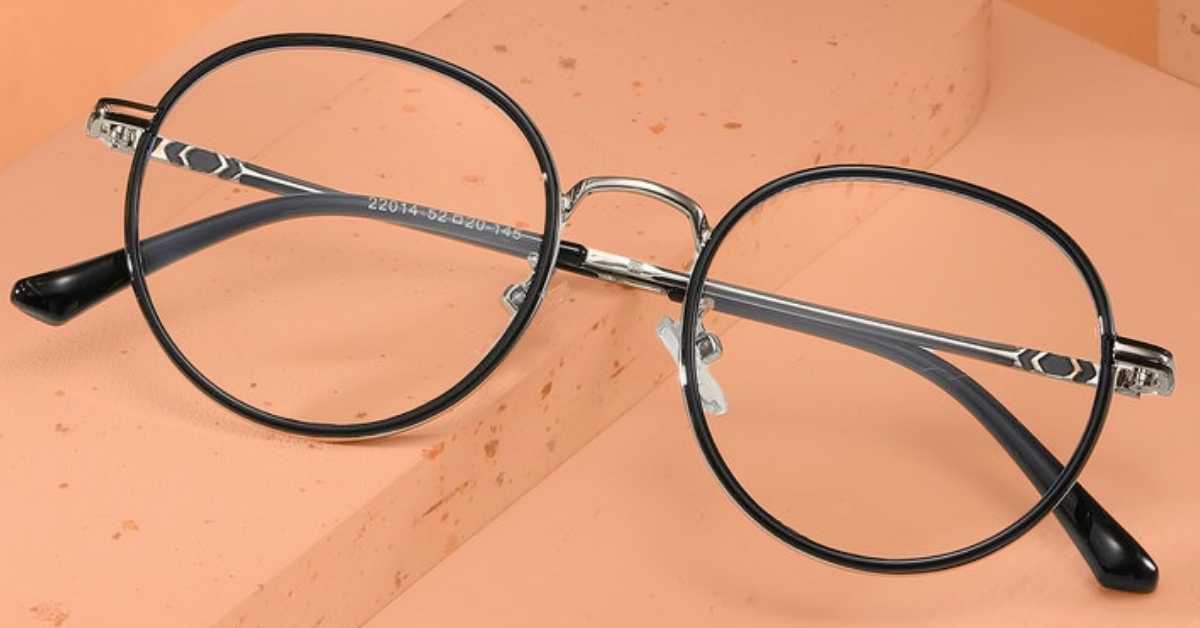 Armação de Oculos de Grau Masculino Redonda