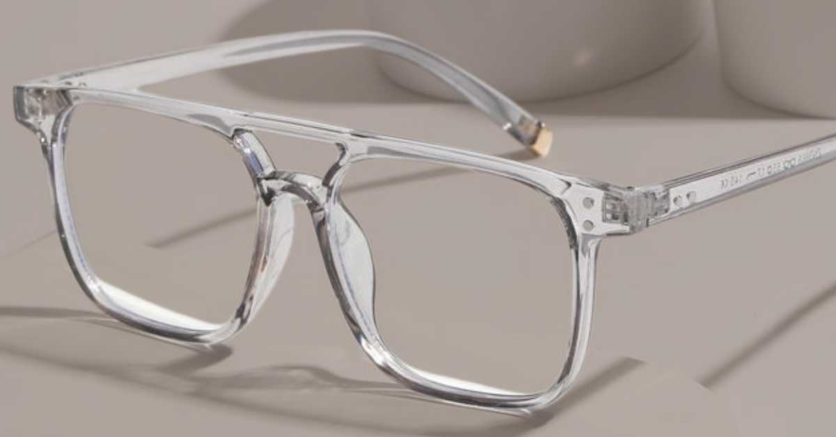 Armação de Oculos Acrilico Transparente Masculino Boituva SP