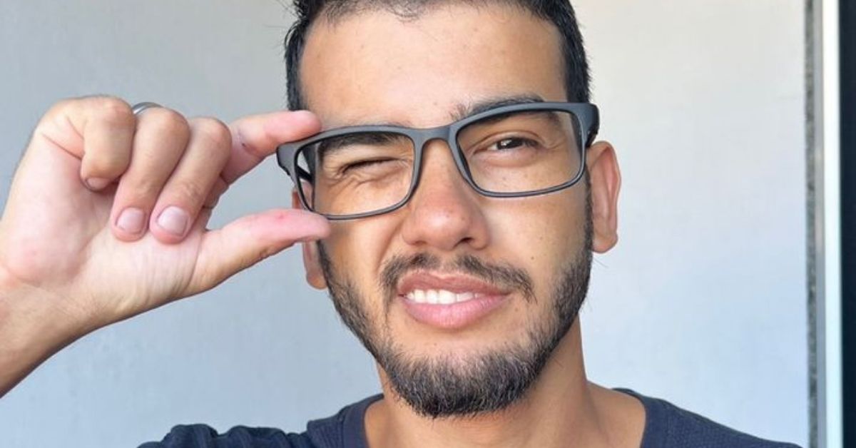 Óculos Masculino Retangular