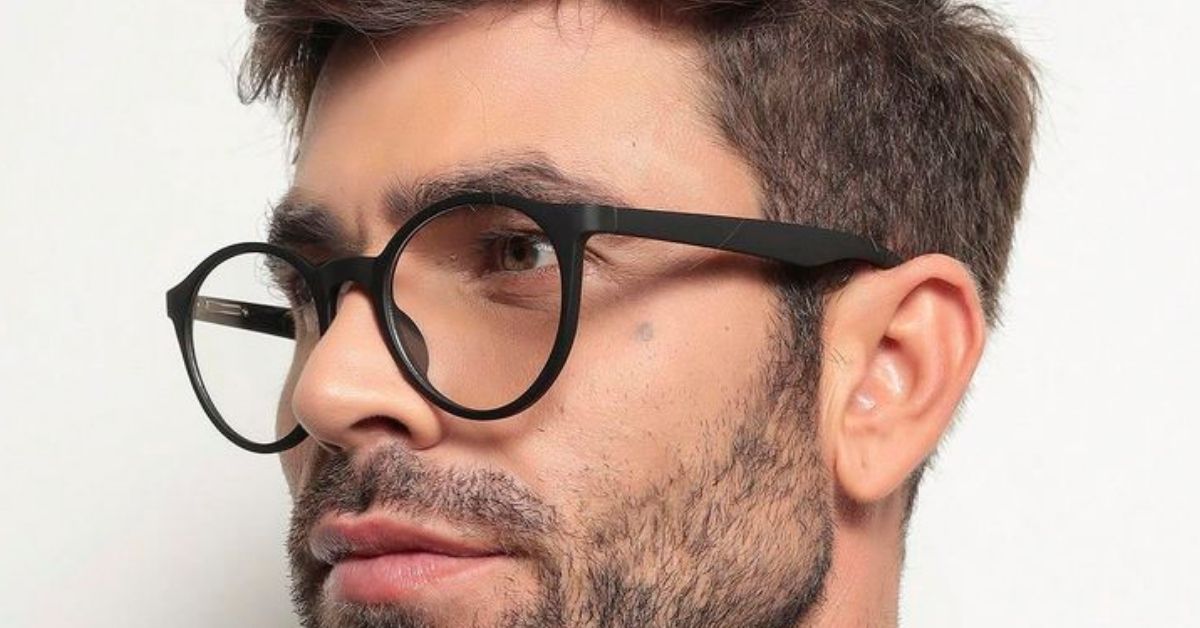 Óculos Redondo Masculino