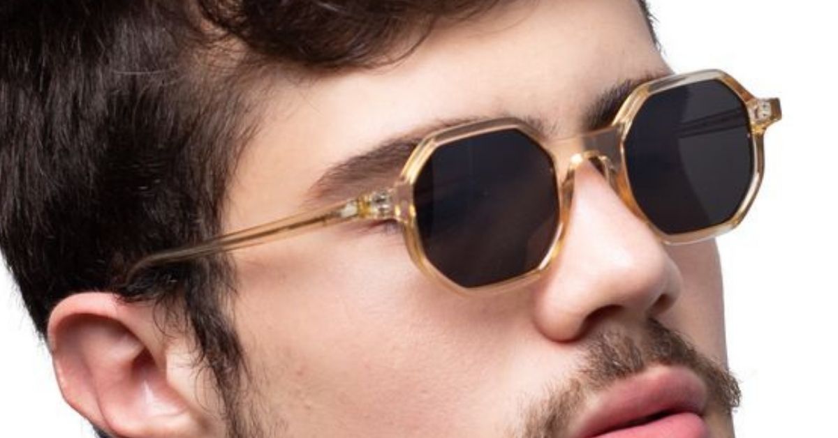 Oculos Hexagonal Masculino