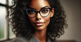 Armação de Oculos Feminino Gatinho