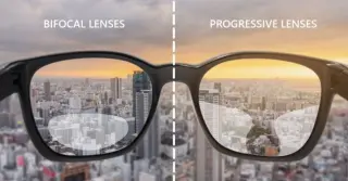 Oculos Bifocal e Multifocal