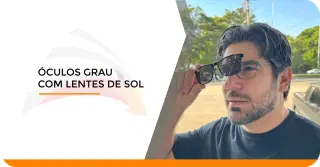 Óculos de Grau com Lentes de Sol