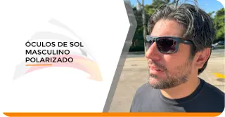 Óculos de Sol Masculino Polarizado