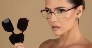 Óculos Feminino Quadrado